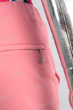 Pink digital print shorts