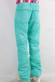 Cyan damaged boot cut jeans