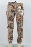 True tree digital print patchwork cargo jeans