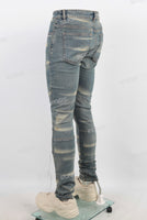 Blue vintage skinny jeans men