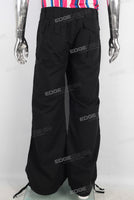 Black cargo baggy pants