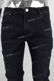 Dark blue skinny jeans