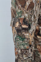True tree digital print patchwork cargo jeans