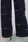 Blue cargo baggy jeans women