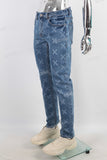 Blue laser skinny jeans men