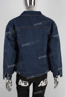 Dark blue patchwork jacket