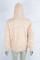 Yellow heavyweight embroidery hoodie