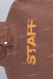 Coffee oversize digital print hoodie
