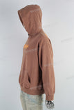 Coffee oversize digital print hoodie