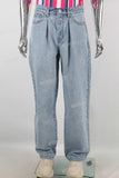 Blue leggings denim jeans