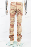 Khaki Camo Men's Cargo Pants
