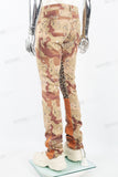 Khaki Camo Men's Cargo Pants