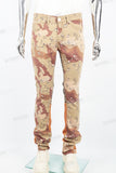 Khaki Camo Men's Cargo Pants
