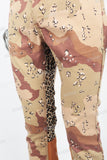 Khaki Camo Men's Cargo Pants