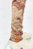 Khaki Camo Men's Cargo Pants