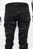 Black full body studded Stcak Jeans