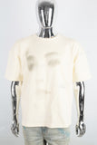 Men's Cream Printed T-Shirt
