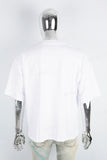 Men's White Printed T-Shirt