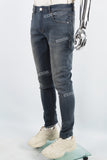 Men's Vintage Washed Blue SkinnyJeans