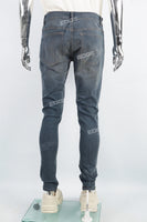 Men's Vintage Washed Blue SkinnyJeans