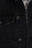 Hot Sale Men Black Casual Long Sleeve Cotton Fabric Denim Jacket