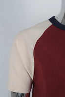 Blank Custom Logo Men Casual Thick Collar Short Sleeve Cotton Ringer T Shirt