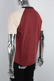 Blank Custom Logo Men Casual Thick Collar Short Sleeve Cotton Ringer T Shirt
