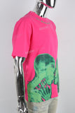Rose Red Print Embroidered Mans T-shirt