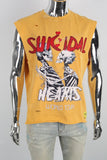 Ginger Print Men's Sleeveless Tank Top