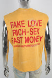 Ginger Print Men's Sleeveless Tank Top