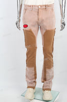 Khaki Towel Show Patch Men's Cargo Pants