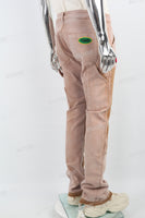 Khaki Towel Show Patch Men's Cargo Pants