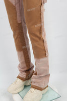 Khaki Towel Show Patch Men's Cargo Pants
