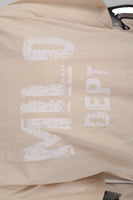 Light Khaki Sports T-Shirt Shorts Set
