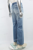 Blue Wide Leg Flare Jeans