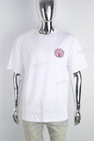 Skull Print White Men's T-shirt