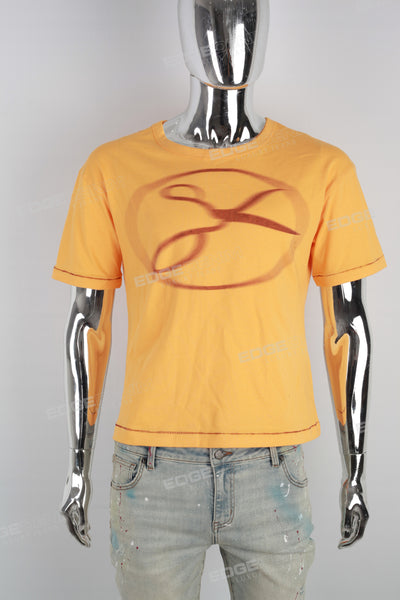 Yellow Print Men's T-shirt