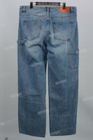Blue Print Mans Baggy Cargo Jeans
