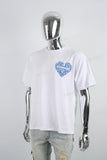 White Men's Printed T-Shirt