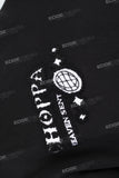 Men's Printed Black Hoodies
