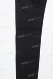 Men's Black Rhinestone Skinny Jeans