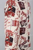 Men's printed polo shirt