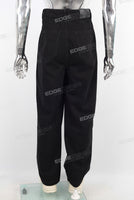 Black straight jeans men