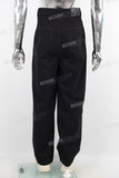Black straight jeans men