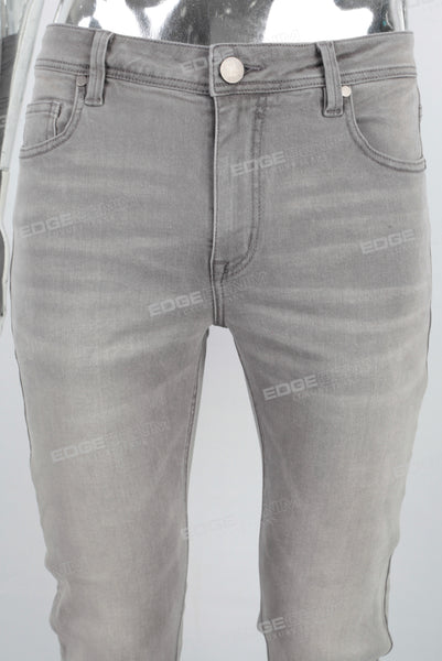 Grey washed skinny jeans