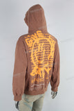 Coffee oversize digital print hoodie