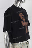 Heavyweight digital print t shirt