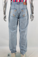 Blue leggings denim jeans