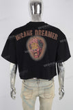 Heavyweight digital print t shirt
