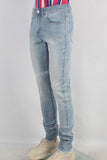 Blue skinny denim jeans